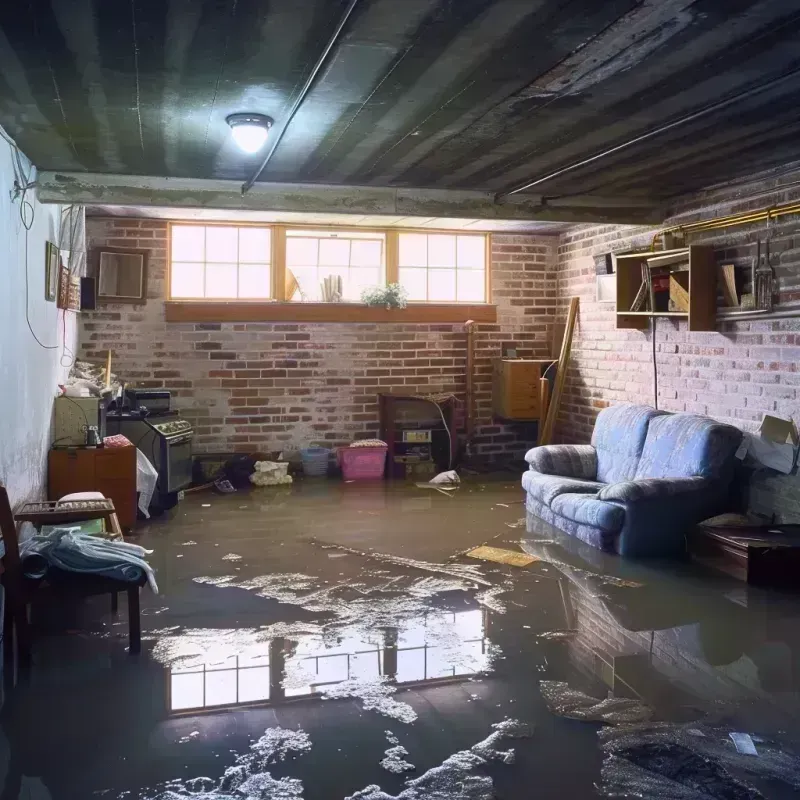 Flooded Basement Cleanup in Bellingham, MA